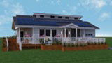 Exterior solar house (Photo Credit: U.S. Department of Energy Solar Decathlon).