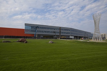 Construction of the Illinois Accelerator Research Center (IARC) Office, Technical and Education Building (Photo taken on June 23, 2009 U.S. Department of Energy)