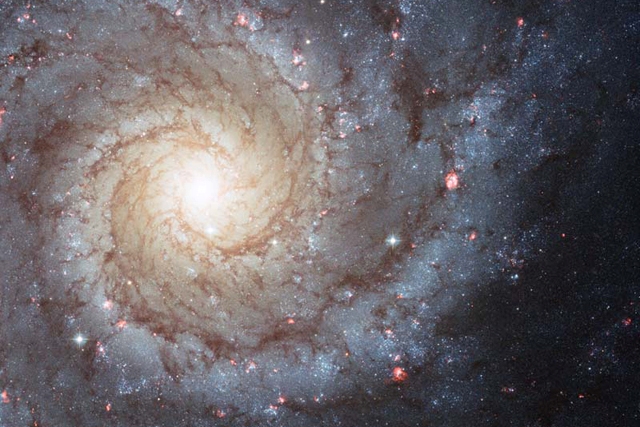 Spiral Galaxy M74 [Credit: NASA, ESA, and the Hubble Heritage (STScI/AURA)-ESA/Hubble Collaboration]