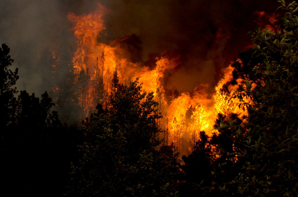 Destructive Forces of Nature | fire (Photo Credit: Sgt. Jesica Geffre, U.S. Army)