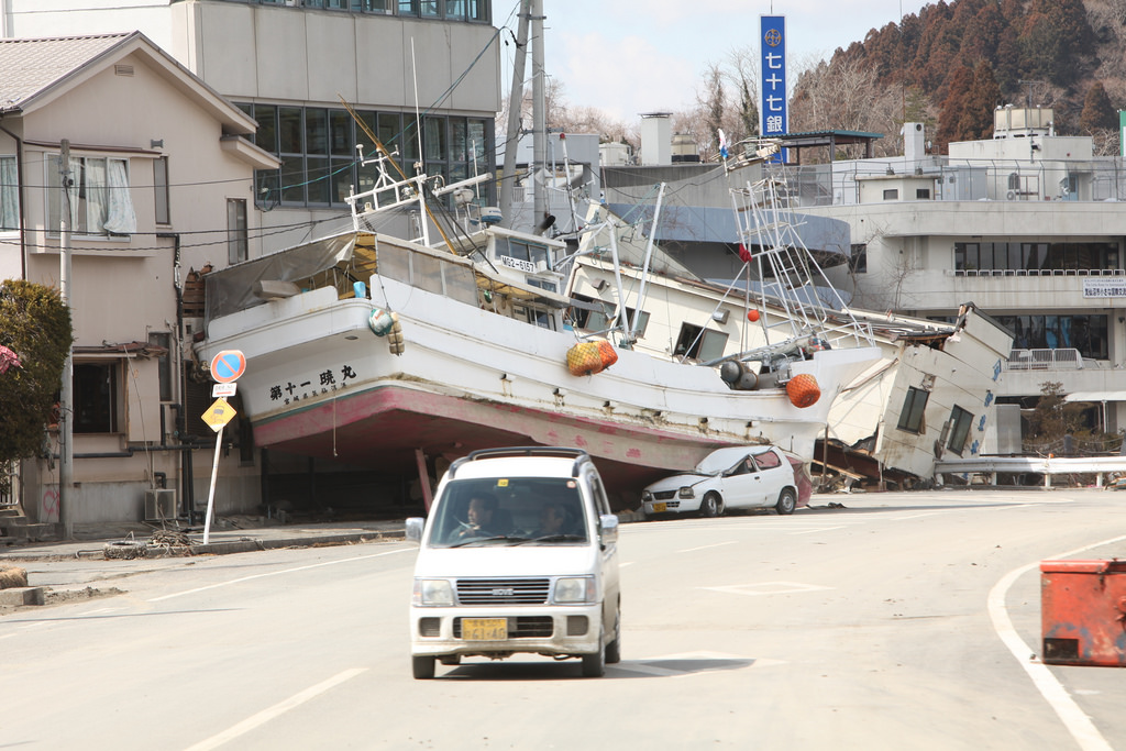 Destructive Forces of Nature | earthquake and tsunami damage (Photo Credit: Lance Cpl. Brennan O'Lowney, U.S. Marine Corps, U.S. Department of Defense)