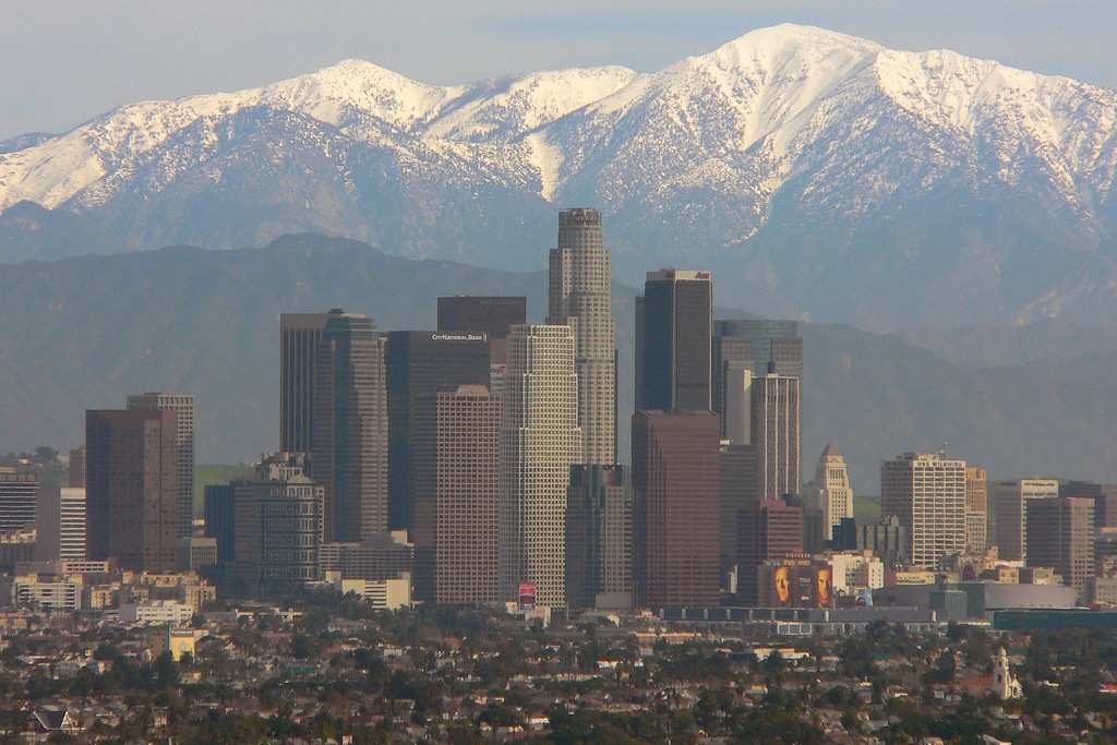 Los Angeles Skyline (Photo Credit: USFS Region 5)