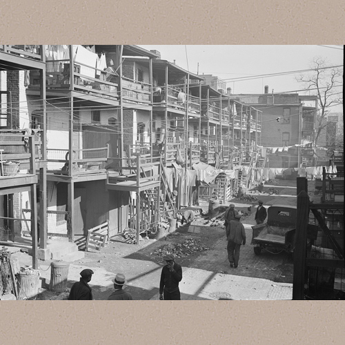 Slums. Washington, D.C. | Mydans, Carl, photographer | Library of Congress Prints and Photographs Division Washington, D.C. 20540 USA | Date Created/Published: 1935 Nov.