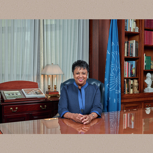 2017-03-09 - Carla Diane Hayden is an American librarian and the 14th Librarian of Congress. Hayden is the first woman and the first African American to hold the post. She is the first professional librarian appointed to the post in over 60 years. | Photographs in the Carol M. Highsmith Archive, Library of Congress, Prints and Photographs Division | Date Created/Published: 2017-03-09