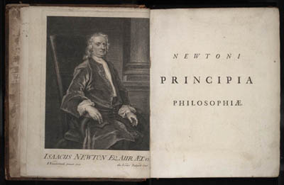 Isaac Newton. Philosophiae naturalis principia mathematica (Mathematical Principles of Natural Philosophy)
